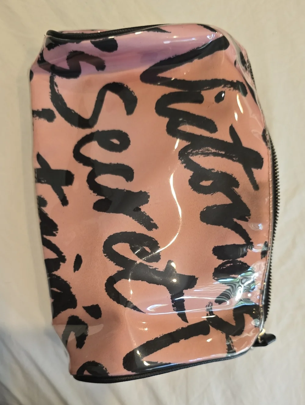 Victoria's Secret Pink Logo Cosmetic Pouch